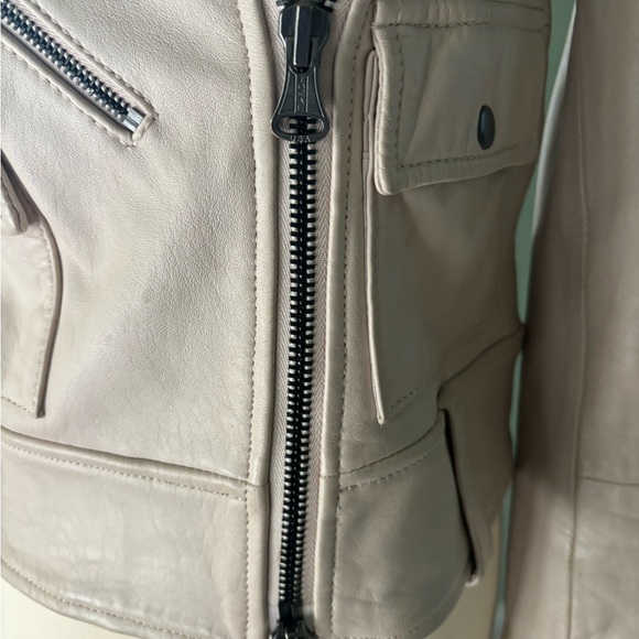 Club Monaco Leather Jacket - Picture 3 of 6